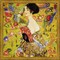 Lady with a Fan after G. Klimt`s Painting R1226 Counted Cross Stitch Kit